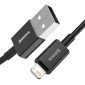 Καλώδιο Baseus Lightning Superior Series, Fast Charging, Data 2.4A, 2m Black (CALYS-C01)