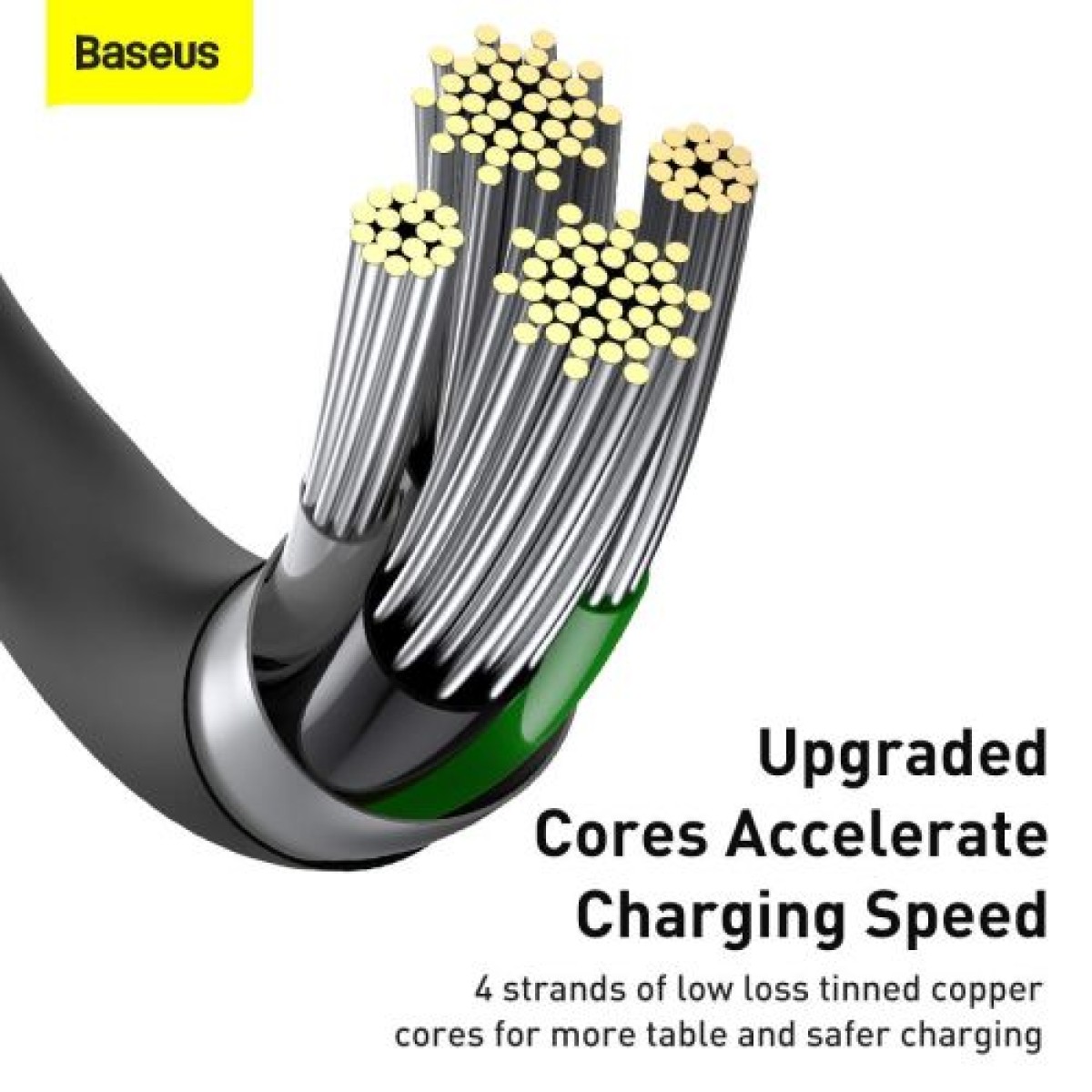 Καλώδιο Baseus Lightning Superior Series, Fast Charging, Data 2.4A, 2m Black (CALYS-C01)