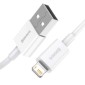 Καλώδιο Baseus Lightning Superior Series, Fast Charging, Data 2.4A, 2m White (CALYS-C02)
