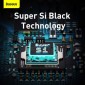 Σετ φορτιστή ταξιδίου Baseus Super Si 1C QC (με Mini μαύρο καλώδιο Type-C έως Type-C 3A 1m) 25W EU Black (TZCCSUP-L01)