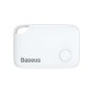 Μίνι ασύρματο κλειδί Baseus Home Intelligent T2 μπρελόκ και άλλος ανιχνευτής αντικειμένων λευκό (ZLFDQT2-02)