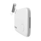 Μίνι ασύρματο κλειδί Baseus Home Intelligent T2 μπρελόκ και άλλος ανιχνευτής αντικειμένων λευκό (ZLFDQT2-02)