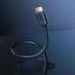 Καλώδιο βίντεο Baseus Σειρά υψηλής ευκρίνειας HDMI σε HDMI 4K 60 Hz, 3D HDR, 18 Gbps, 1 m Μαύρο (CAKGQ-A01)