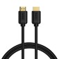 Καλώδιο βίντεο Baseus Σειρά υψηλής ευκρίνειας HDMI σε HDMI 4K 60 Hz, 3D HDR, 18 Gbps, 1 m Μαύρο (CAKGQ-A01)