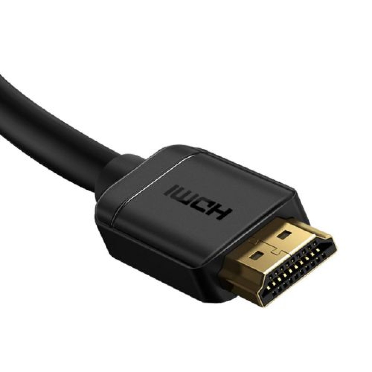 Καλώδιο βίντεο Baseus Σειρά υψηλής ευκρίνειας HDMI σε HDMI 4K 60 Hz, 3D HDR, 18 Gbps, 1 m Μαύρο (CAKGQ-A01)