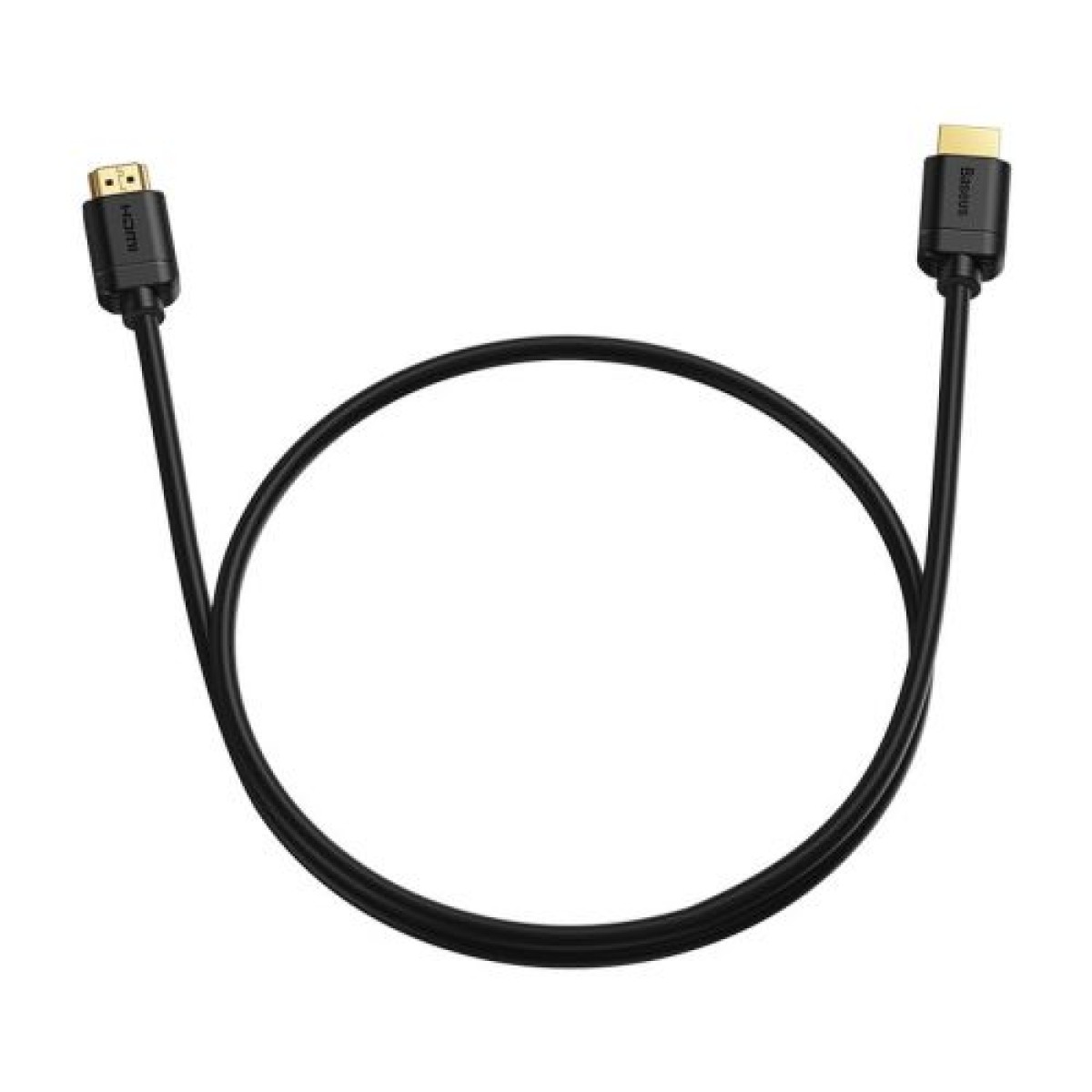 Καλώδιο βίντεο Baseus Σειρά υψηλής ευκρίνειας HDMI σε HDMI 4K 60 Hz, 3D HDR, 18 Gbps, 1 m Μαύρο (CAKGQ-A01)