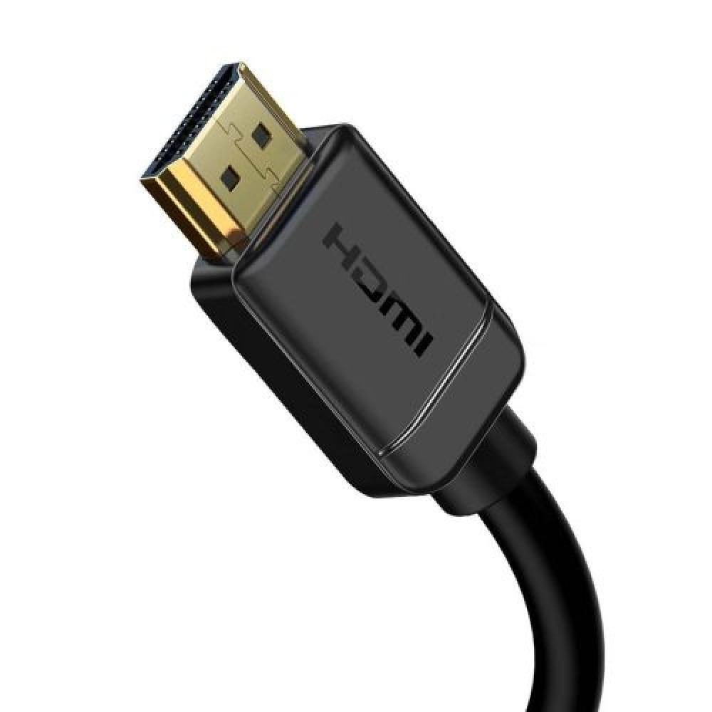 Καλώδιο βίντεο Baseus σειράς υψηλής ευκρίνειας HDMI σε HDMI 4K 60 Hz, 3D HDR, 18 Gbps, 2m, Μαύρο (CAKGQ-B01)
