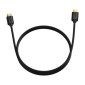 Καλώδιο βίντεο Baseus σειράς υψηλής ευκρίνειας HDMI σε HDMI 4K 60 Hz, 3D HDR, 18 Gbps, 2m, Μαύρο (CAKGQ-B01)