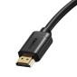 Καλώδιο βίντεο Baseus σειράς υψηλής ευκρίνειας HDMI σε HDMI 4K 60 Hz, 3D HDR, 18 Gbps, 2m, Μαύρο (CAKGQ-B01)