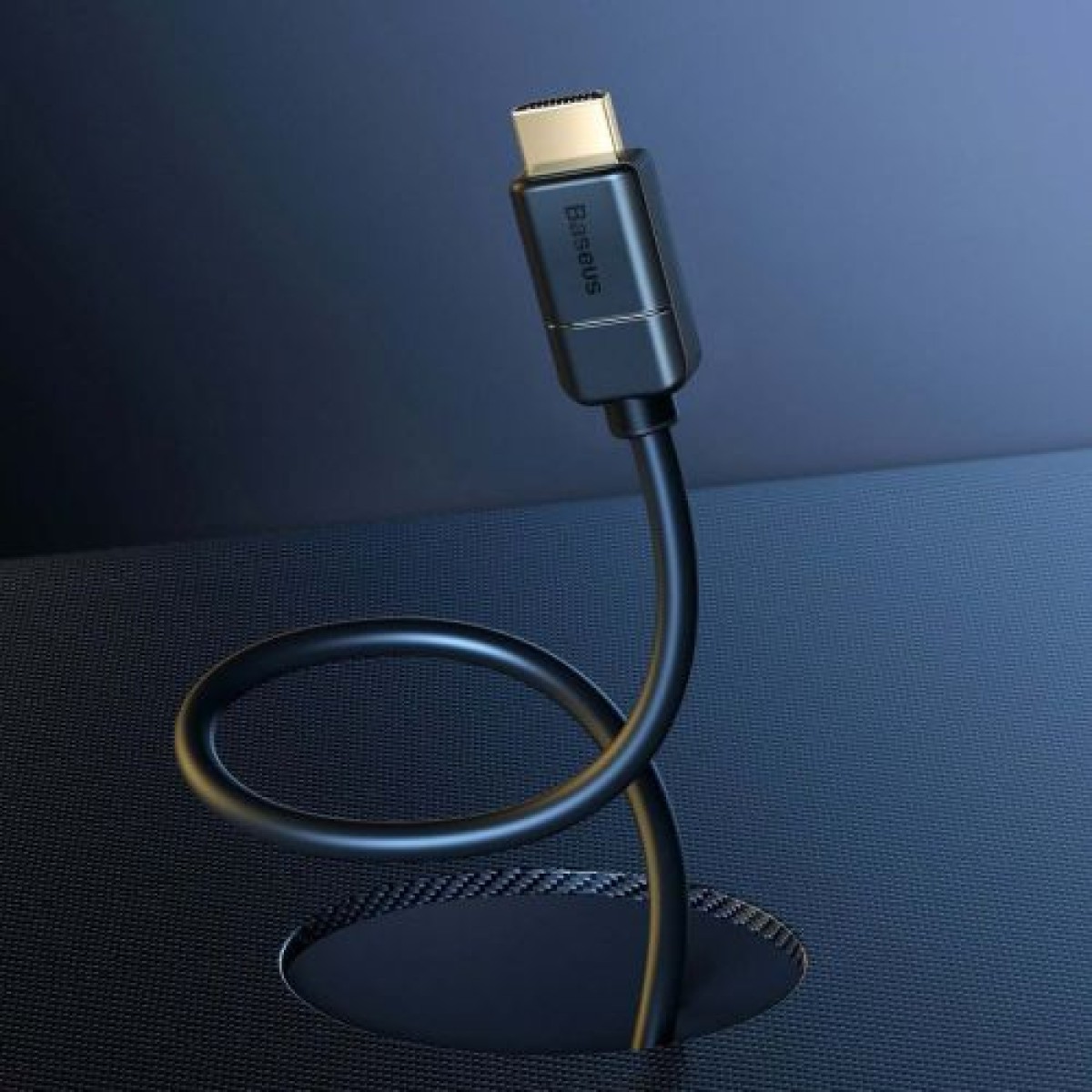 Καλώδιο βίντεο Baseus σειράς υψηλής ευκρίνειας HDMI σε HDMI 4K 60 Hz, 3D HDR, 18 Gbps, 2m, Μαύρο (CAKGQ-B01)
