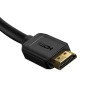 Καλώδιο βίντεο Baseus σειράς υψηλής ευκρίνειας HDMI σε HDMI 4K 60 Hz, 3D HDR, 18 Gbps, 2m, Μαύρο (CAKGQ-B01)