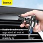 Baseus Car Mount Glaze Gravity Θήκη τηλεφώνου Μαύρο (SUYL-LG01)