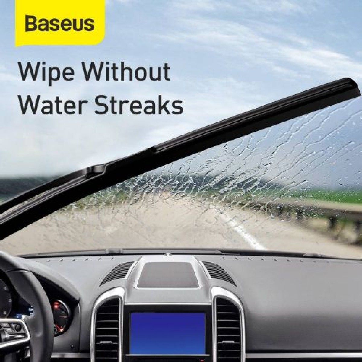 Επισκευαστής υαλοκαθαριστήρων Baseus Car Tool Rain Wing, Ασήμι από κράμα αλουμινίου (CRXFQ-0S)