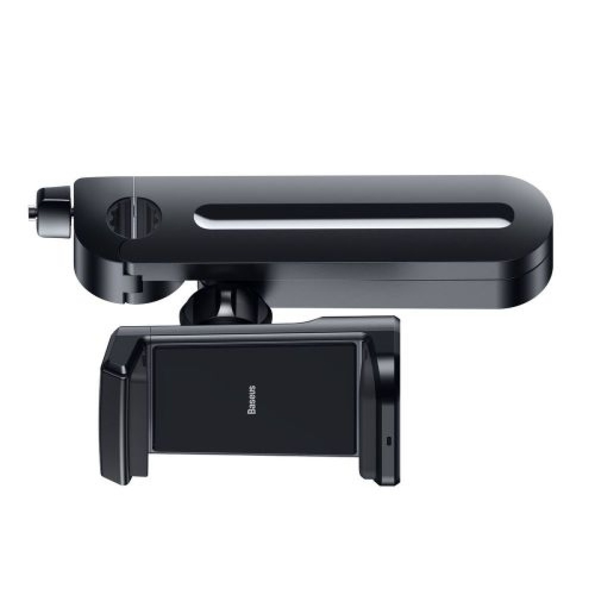 Baseus Car Mount Wireless Charger Αποθήκευση ενέργειας Θήκη τηλεφώνου πίσω καθίσματος 15W Μαύρο (WXHZ-01)