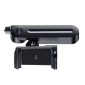 Baseus Car Mount Wireless Charger Αποθήκευση ενέργειας Θήκη τηλεφώνου πίσω καθίσματος 15W Μαύρο (WXHZ-01)