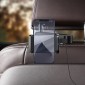 Baseus Car Mount Wireless Charger Αποθήκευση ενέργειας Θήκη τηλεφώνου πίσω καθίσματος 15W Μαύρο (WXHZ-01)