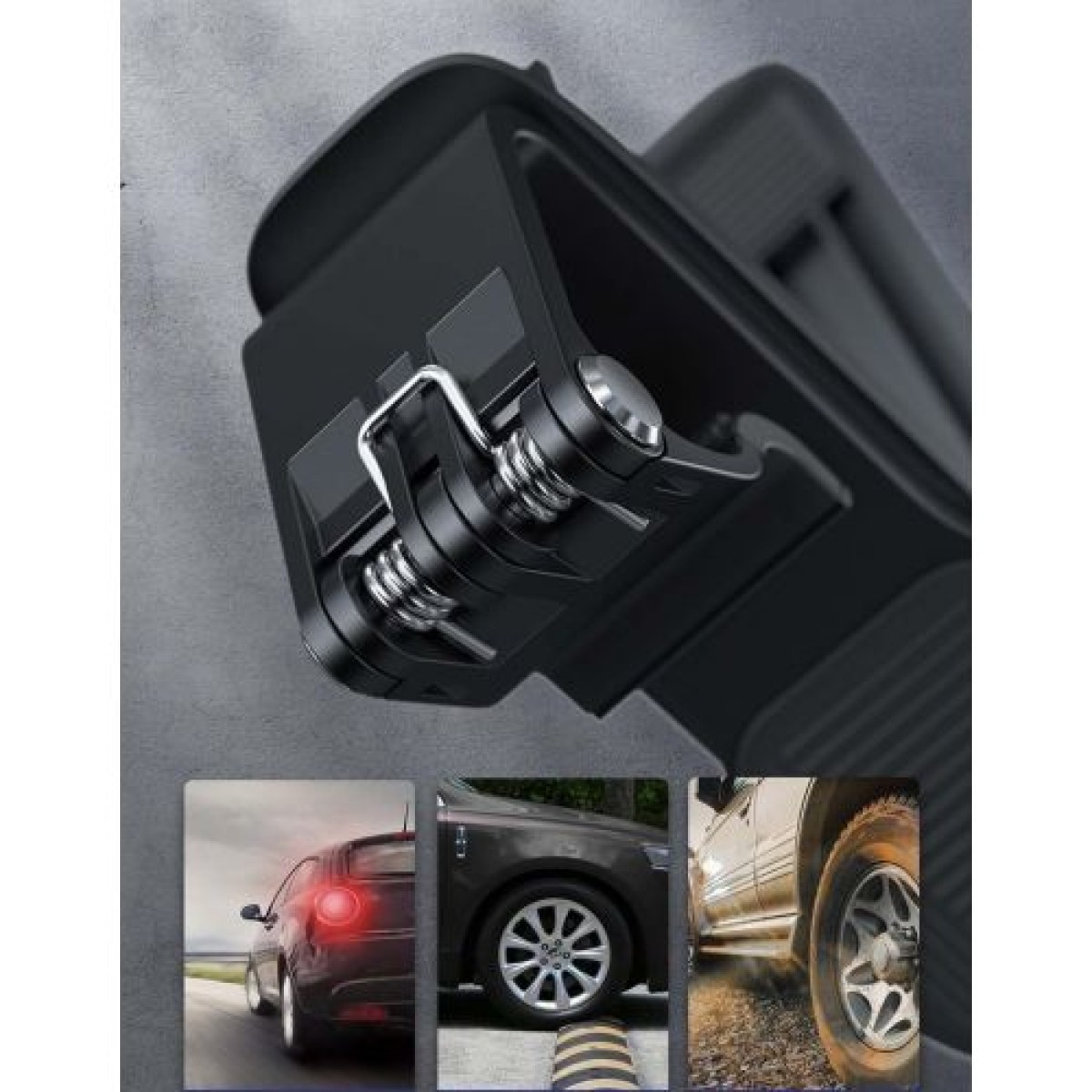 Στήριγμα της σειράς Baseus Car Mount Big Mouth Pro (4,7 - 6,5 ίντσες) Μαύρο (SUDZ-A01)