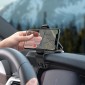 Στήριγμα της σειράς Baseus Car Mount Big Mouth Pro (4,7 - 6,5 ίντσες) Μαύρο (SUDZ-A01)