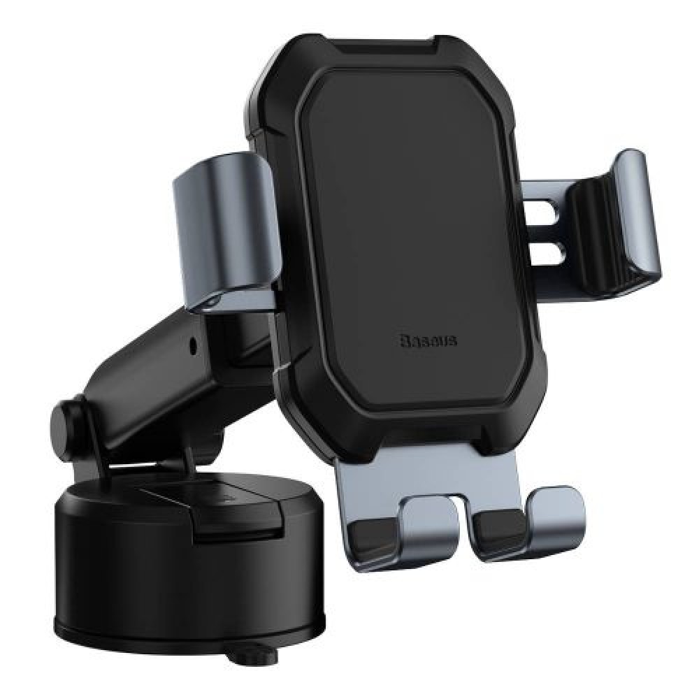 Baseus Car Mount Tank Gravity Θήκη τηλεφώνου με βάση αναρρόφησης Tarnish Black (SUYL-TK01)