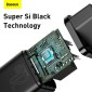 Σετ φορτιστή ταξιδιού Baseus Super Si 1C PD Γρήγορος φορτιστής 20W EU Black (CCSUP-B01)