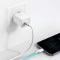 Σετ φορτιστή ταξιδίου Baseus Super Si 1C PD Γρήγορος φορτιστής 20W EU White (CCSUP-B02)