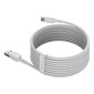 Καλώδιο Baseus Type-C Simple Wisdom (2 τμχ/σετ), 5A, 1,5 m, λευκό (TZCATZJ-02)