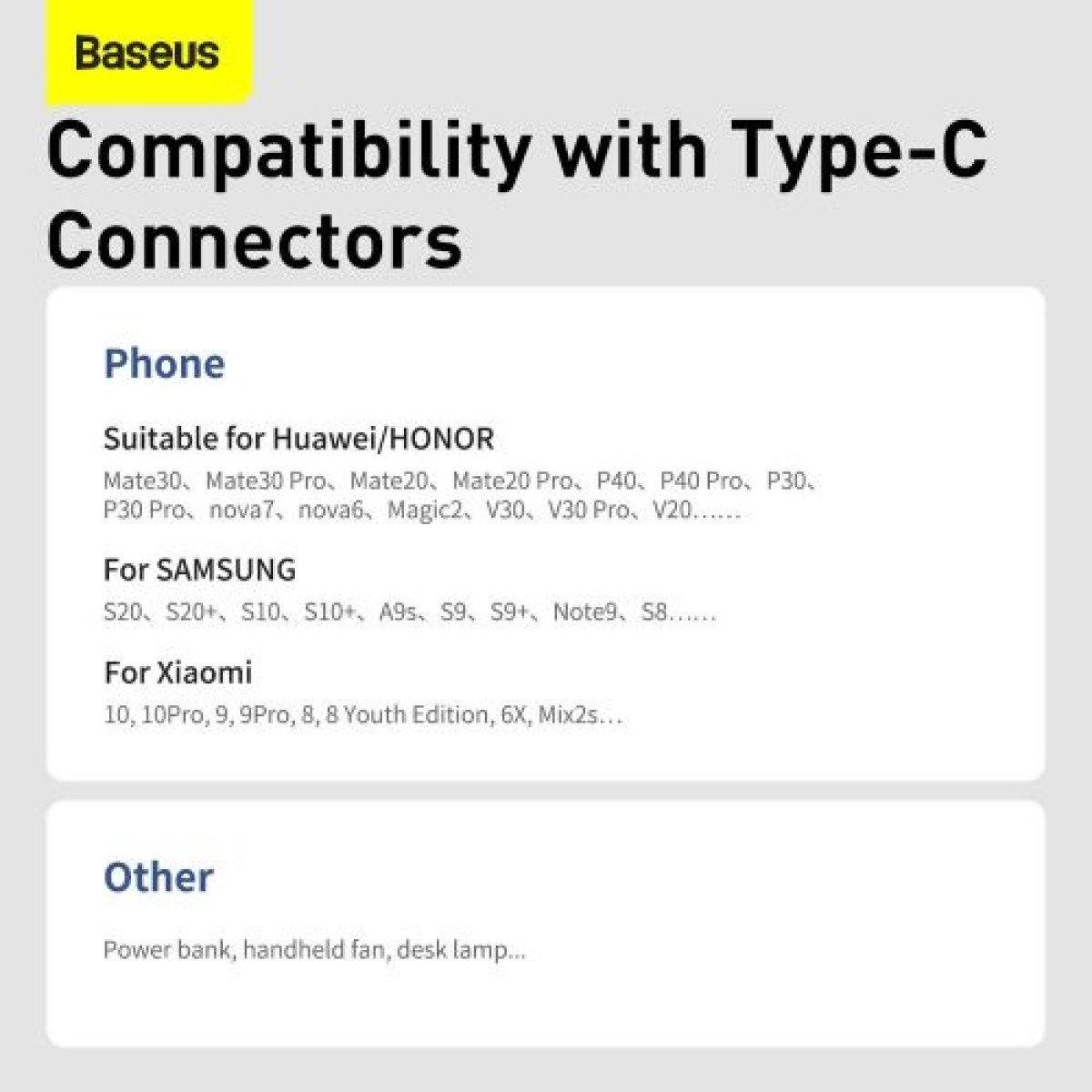 Καλώδιο Baseus Type-C Simple Wisdom (2 τμχ/σετ), 5A, 1,5 m, λευκό (TZCATZJ-02)