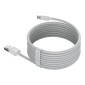 Καλώδιο Baseus Lightning Simple Wisdom (2 τμχ/σετ) 2,4A 1,5 m Λευκό (TZCALZJ-02)