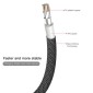 Baseus Lightning Yiven Cable 2A 1,2m Μαύρο (CALYW-01)