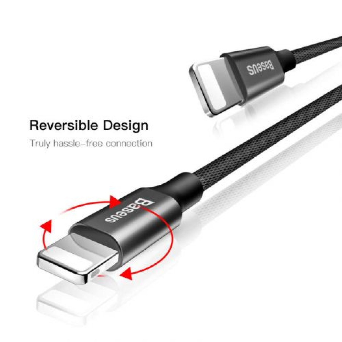 Baseus Lightning Yiven Cable 2A 1,2m Μαύρο (CALYW-01)