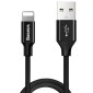 Baseus Lightning Yiven Cable 2A 1,2m Μαύρο (CALYW-01)