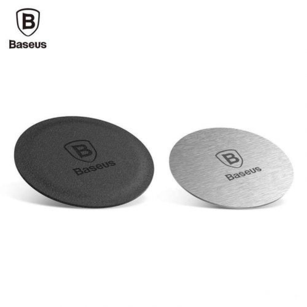 Baseus Car Mount Magnet Σιδερένια Στολή για θήκες Ασημί (ACDR-A0S)