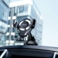 Baseus Car Mount Osculum Type Gravity Black/Silver (SUYL-XP0S)