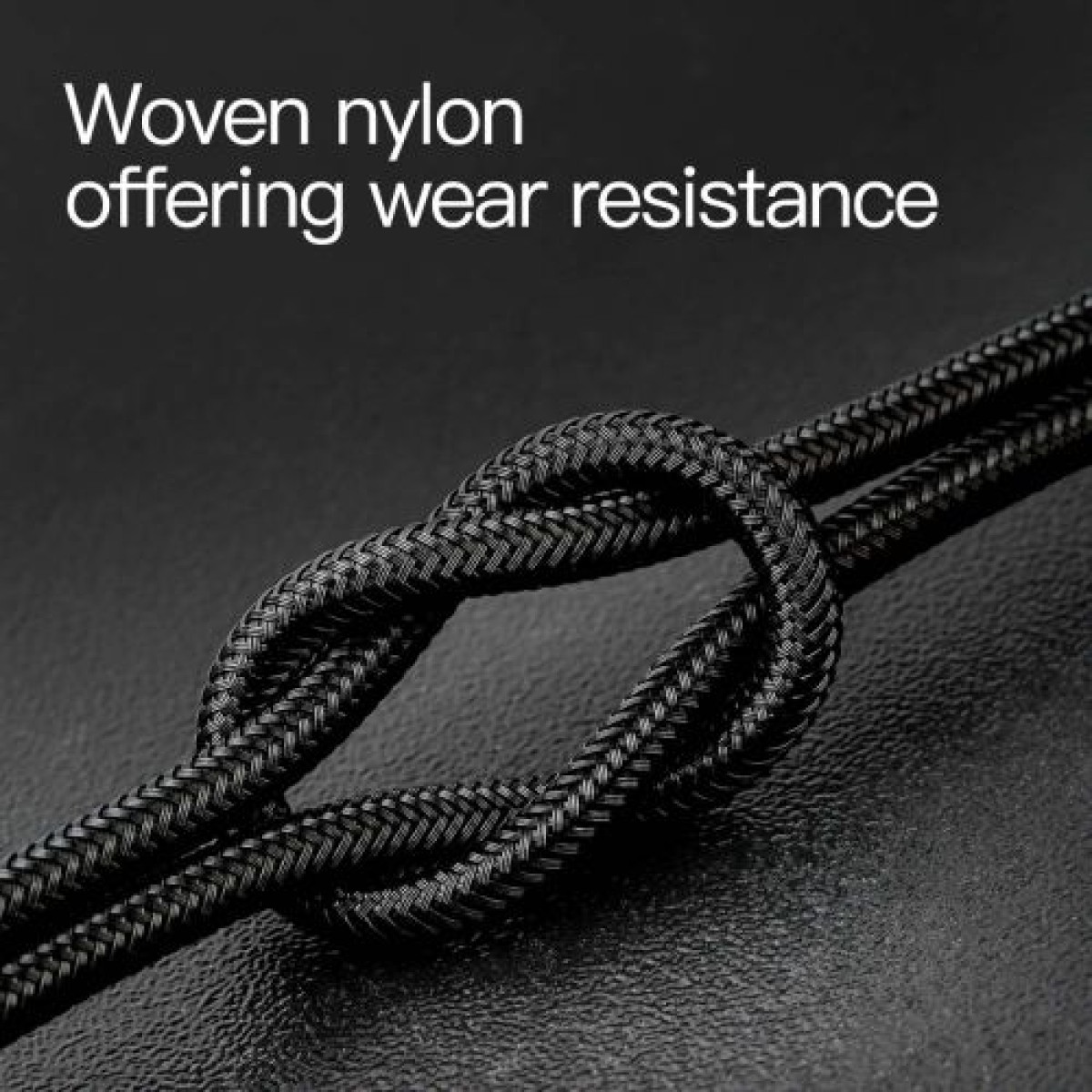 Καλώδιο Baseus Τριών βασικών χρωμάτων Light/Type-C/Micro Nylon Braid 3.5A 1.2m Μαύρο (CAMLT-BSY01)