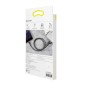 Baseus Lightning Cafule Cable 2.4A 1m Gold + Black (CALKLF-BV1)