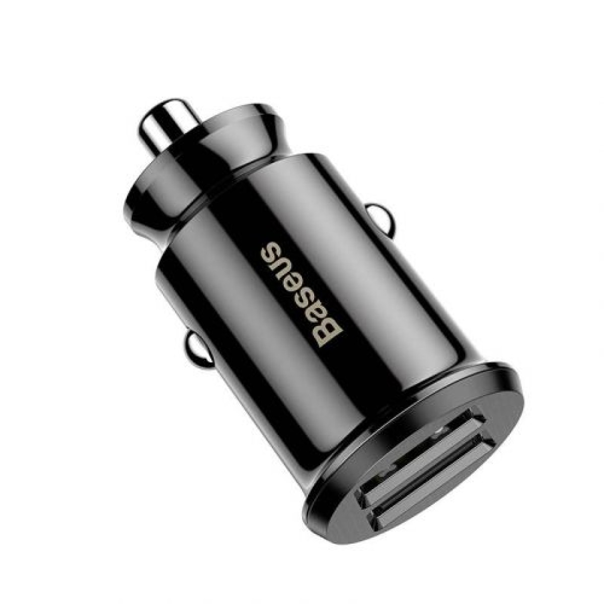 Baseus Car Charger Grain 3.1A Μαύρο (CCALL-ML01)