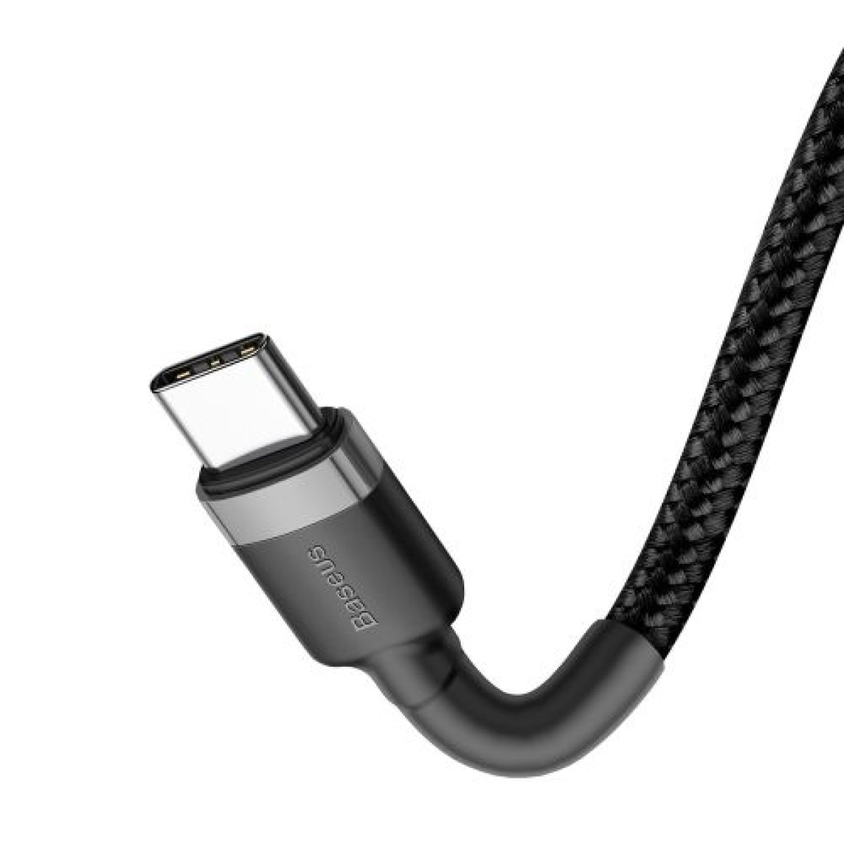 Baseus Type-C - Type-C Cafule Cable PD 2.0 60W, 3A, 2m, Black/Gre (CATKLF-HG1)