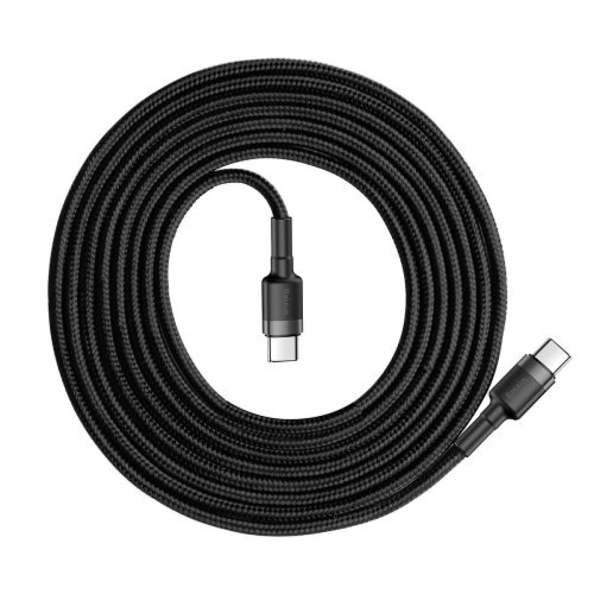 Baseus Type-C - Type-C Cafule Cable PD 2.0 60W, 3A, 2m, Black/Gre (CATKLF-HG1)