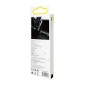 Baseus Converter BA01 USB + Ασύρματος προσαρμογέας σε βύσμα 3,5 mm, μαύρο καλώδιο (CABA01-01)