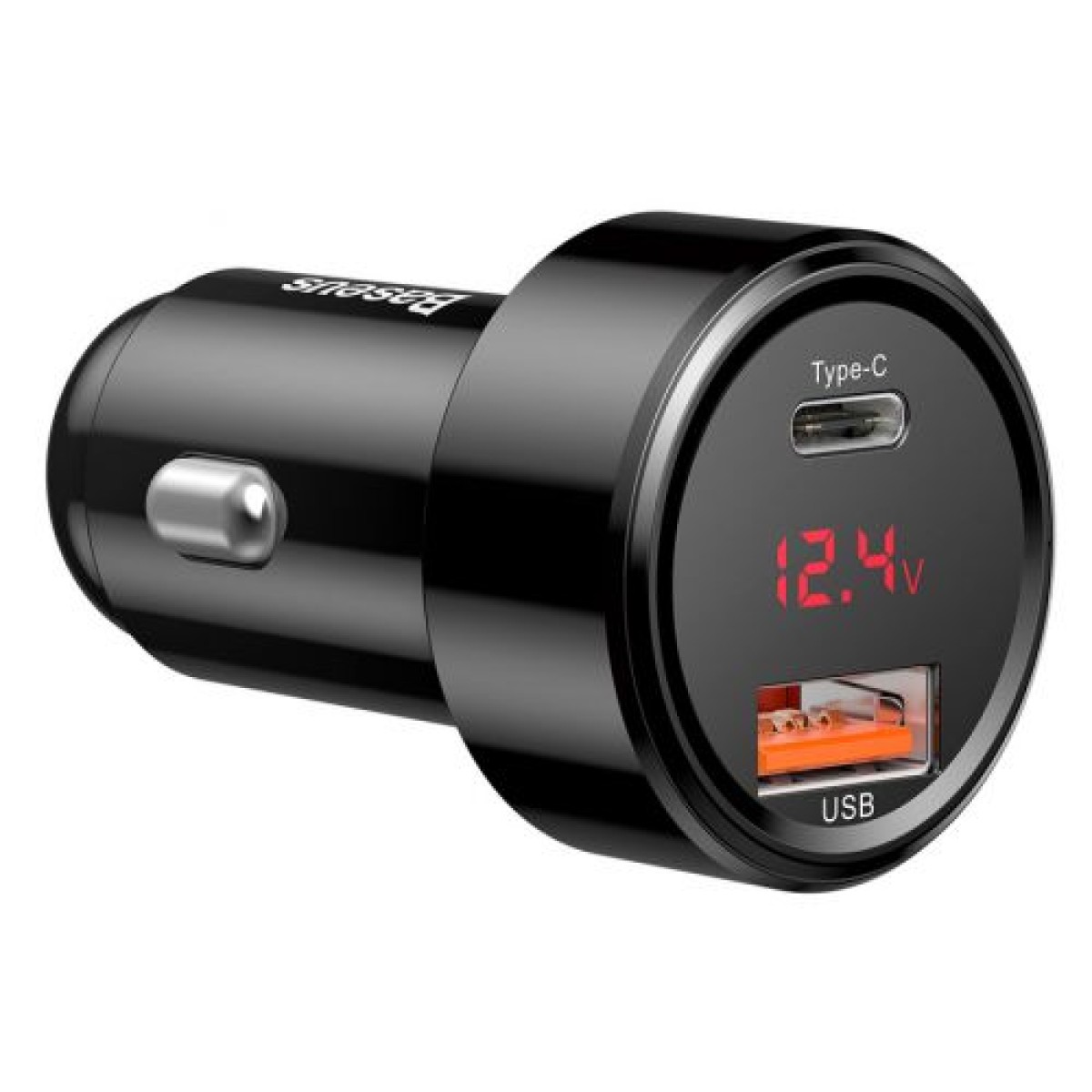 Baseus Car Charger Magic Series PPS Ψηφιακή οθόνη (Type-C PD+Intelligent QC) 45W Μαύρη CCMLC20C-01