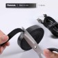 Baseus Tool Rainbow Circle Hook and Loop Straps / Velcro ταινία οργάνωσης καλωδίου velcro 1m Μαύρο (ACMGT-E01)