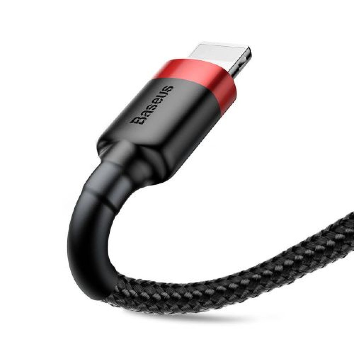 Baseus Lightning Cafule Cable 2A, 3m Κόκκινο/Μαύρο (CALKLF-R91)