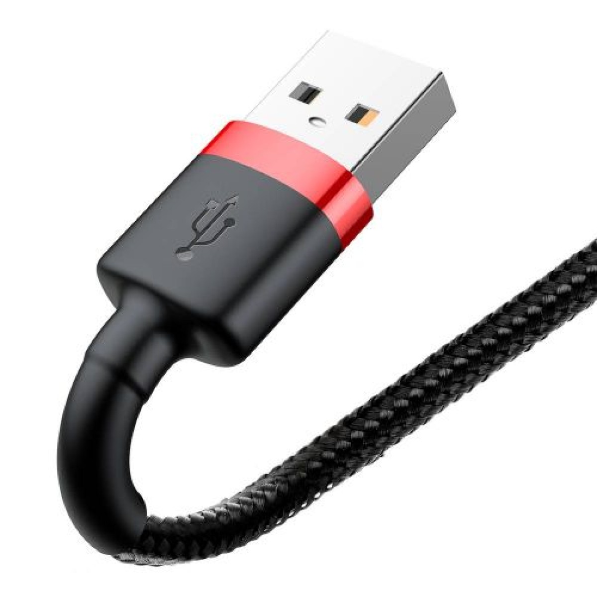 Baseus Lightning Cafule Cable 2A, 3m Κόκκινο/Μαύρο (CALKLF-R91)