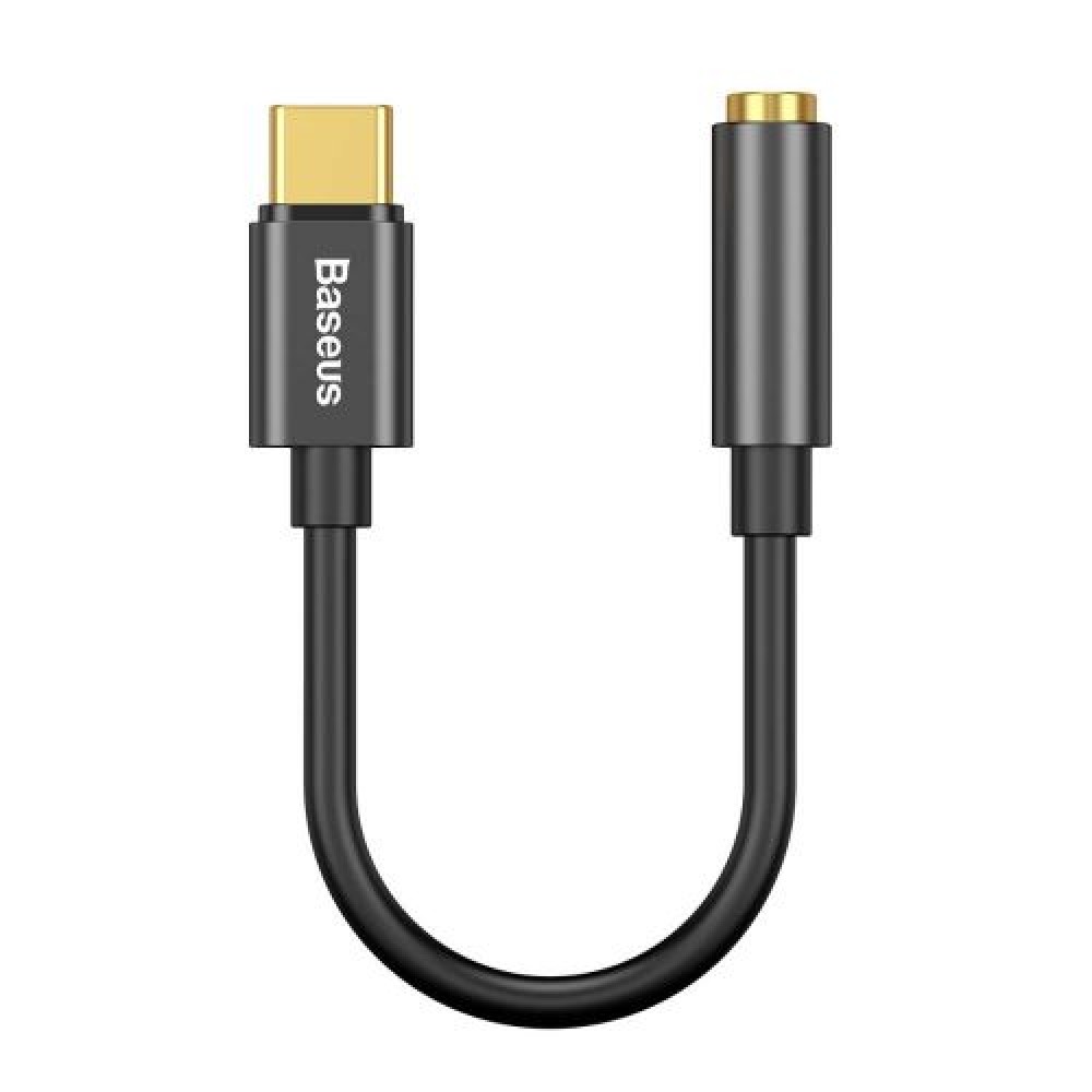 Μετατροπέας Baseus L54 Type-C Αρσενικό σε 3,5 mm Θηλυκό Μαύρο (CATL54-01)