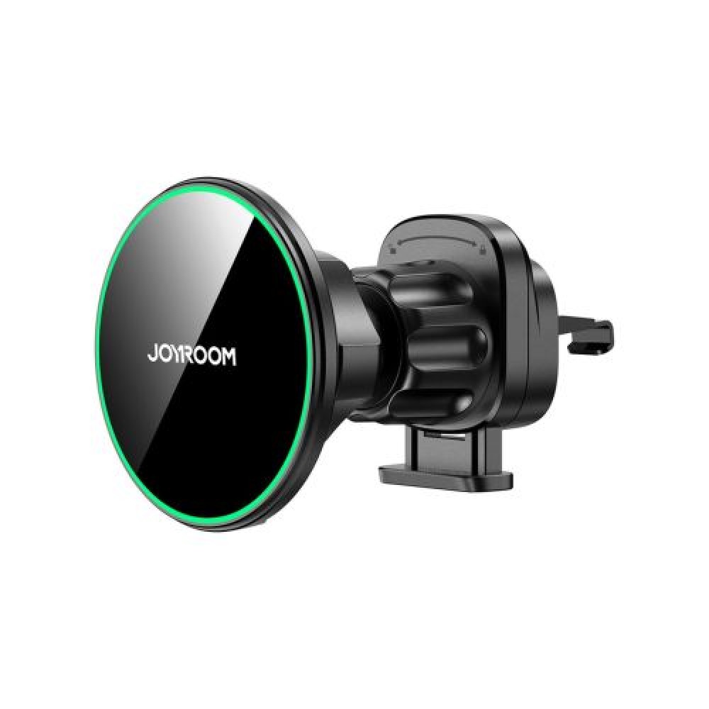 Μαγνητικός ασύρματος φορτιστής Joyroom Car Mount (Έκδοση εξόδου αέρα) 4,7 - 6,8 ιντσών, PD 15W, Qi2, Μαύρο (JR-ZS412)