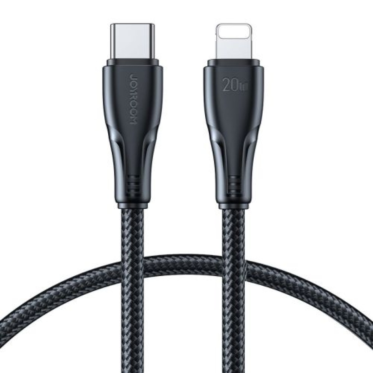 Joyroom Type-C - Καλώδιο γρήγορης φόρτισης σειράς Lightning A10 PD 20W, 0,25 m, Μαύρο (S-CL020A11)