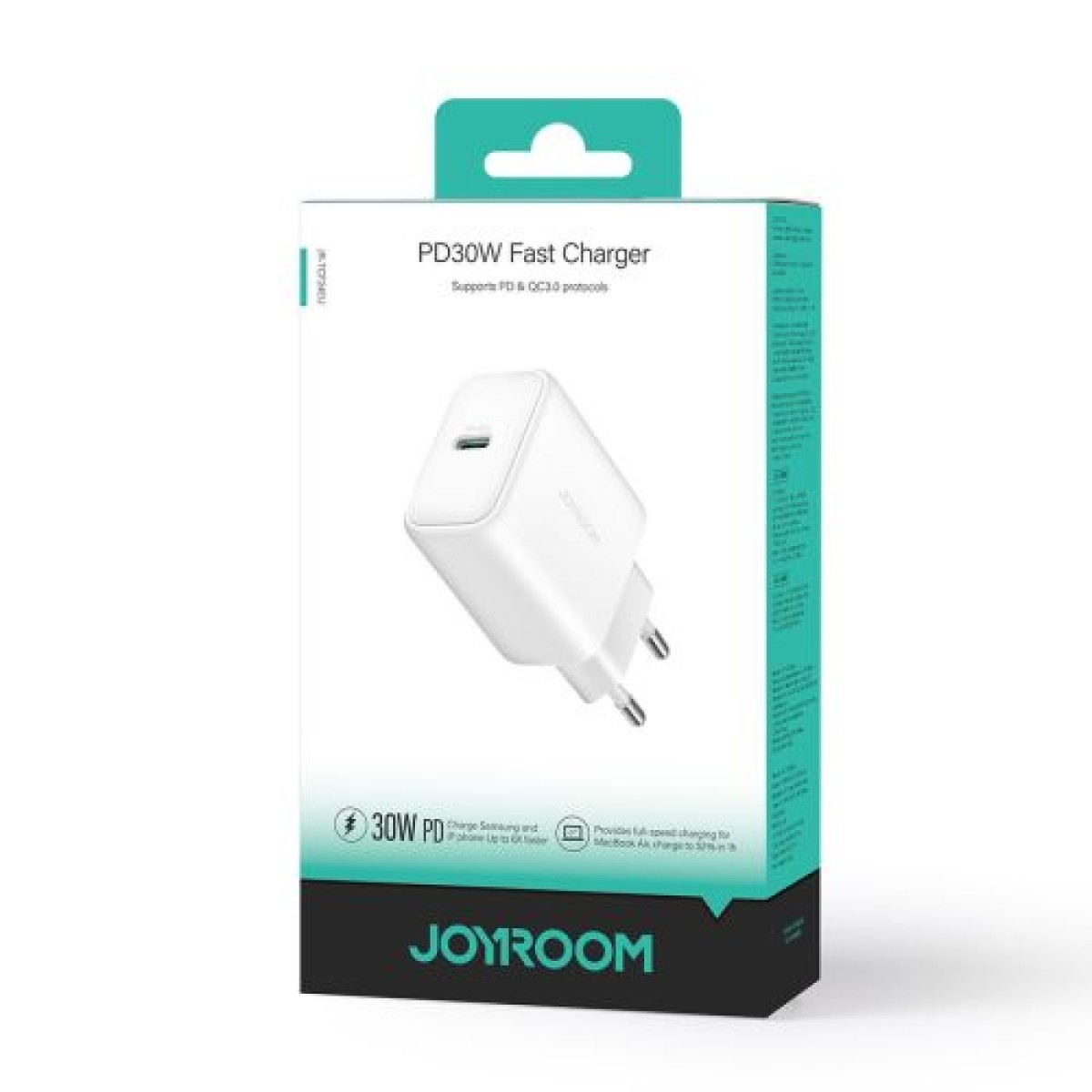 Joyroom Travel Charger Type-C.PD 30W, SFC, PPS, Λευκό (JR-TCF24)