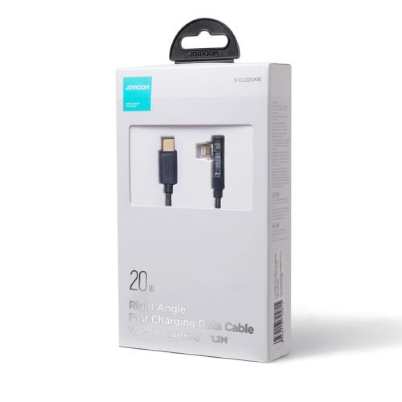 Καλώδιο παιχνιδιών Joyroom Lightning (Γωνία) - Καλώδιο τύπου C (ευθεία) 20W, 480mb/s, 1,2m, Μπλε (S-CL020A6)