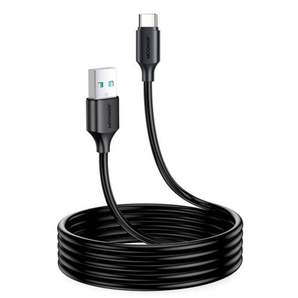 Joyroom USB - Καλώδιο δεδομένων Type-C, 3A, 480Mb/s, 2m, Μαύρο (S-UC027A9)