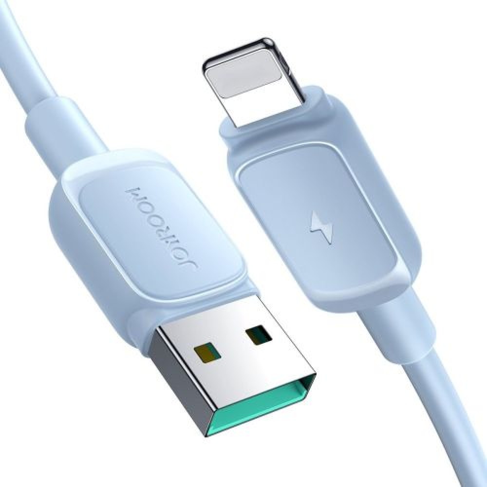 Joyroom USB - Καλώδιο δεδομένων Lightning, 2.4A, 480Mb/s, 1.2m Μπλε (S-AL012A14)
